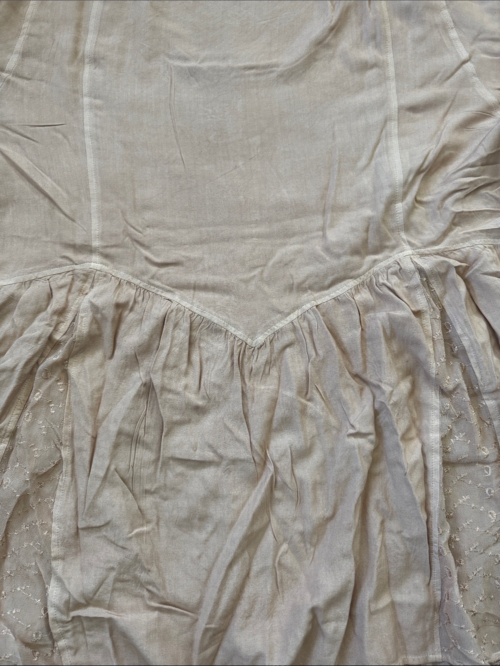 Roaman’s Light Beige Button-Front Tunic - Picture 6 of 10